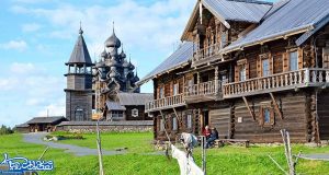 کلیسای چوبی در روسیه